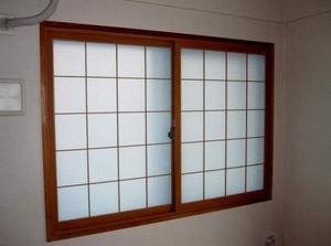 内窓施工例14（和紙調ガラス）