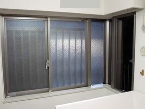 内窓施工例3（コーナー窓）